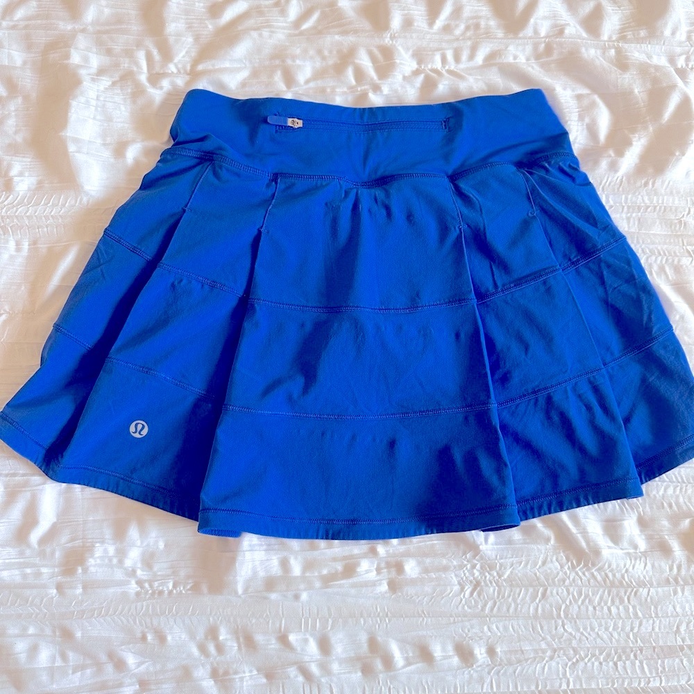 lululemon athletica Vibrant Blue Mini Skirt